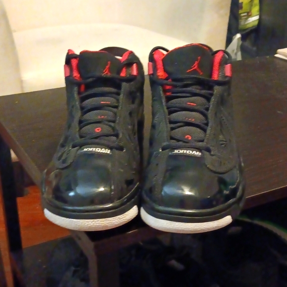 AIR JORDAN DUB ZERO 'BLACK VARSITY RED' 311046-061 SZ 10 - Picture 3 of 8